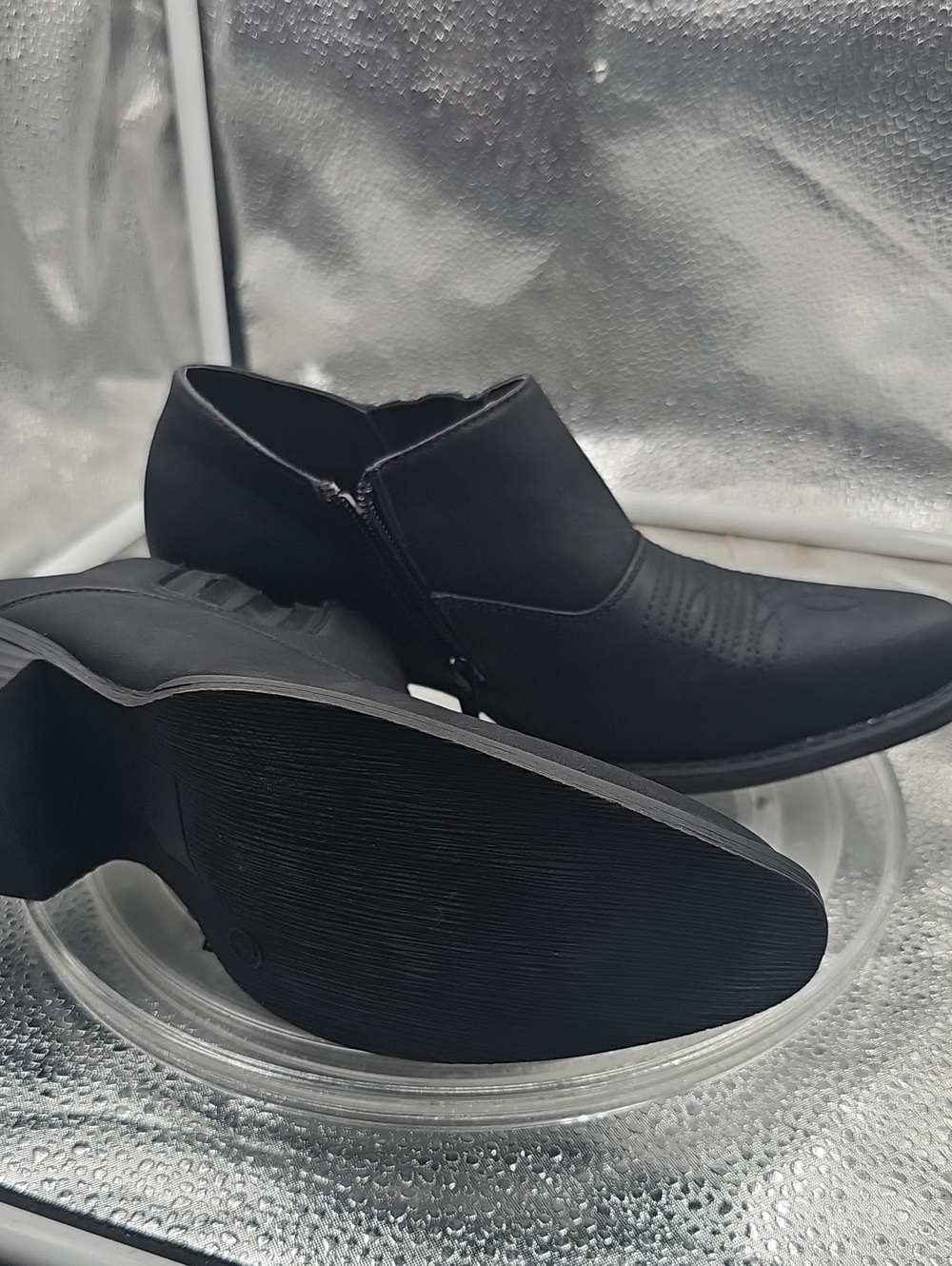 G Black Cowgirl Shoe Size 7. - Picture 4 of 4